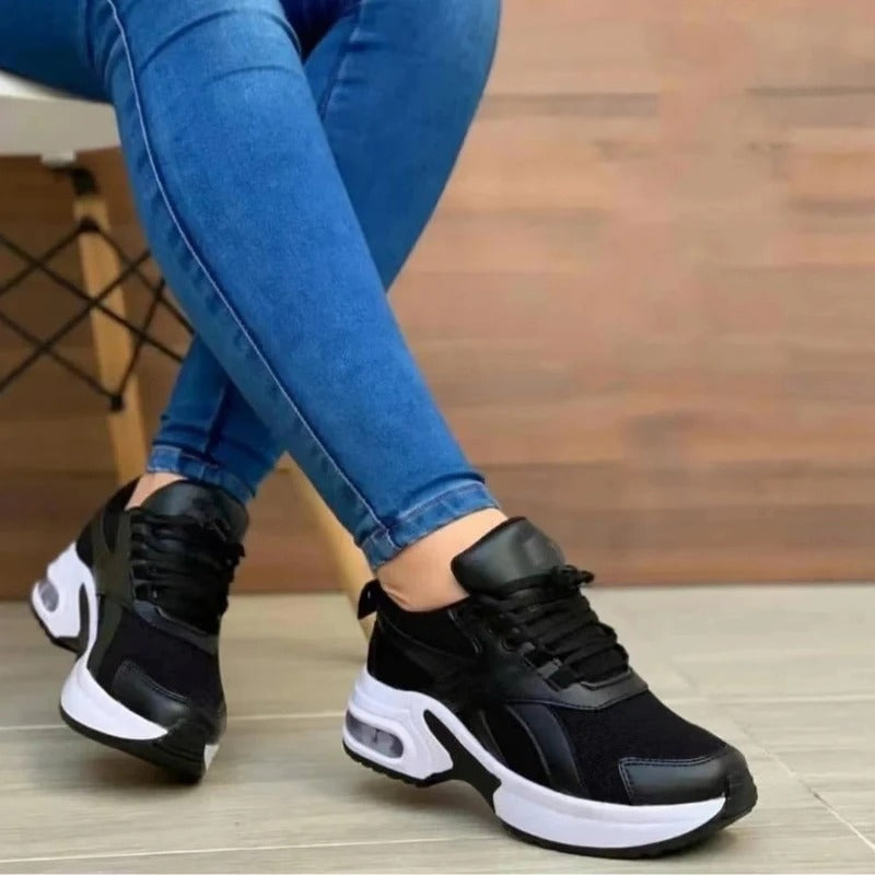 Tenis Feminino Confortavel Eva Preto