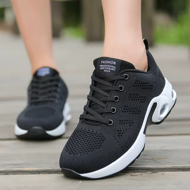 Tenis Feminino Conforto Fashion Preto Mulher