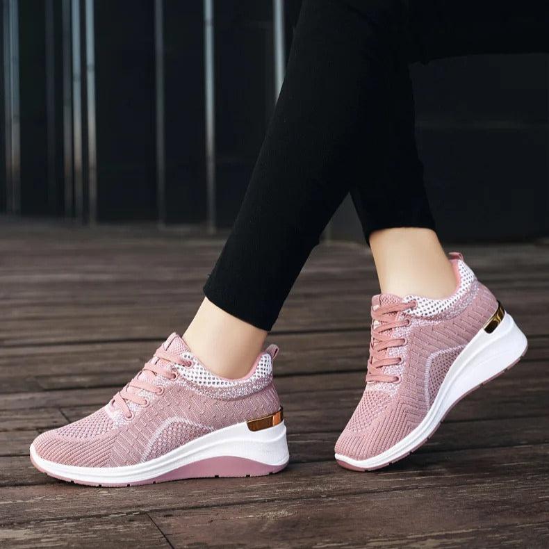 Tenis Feminino Respire Zipora Rosa