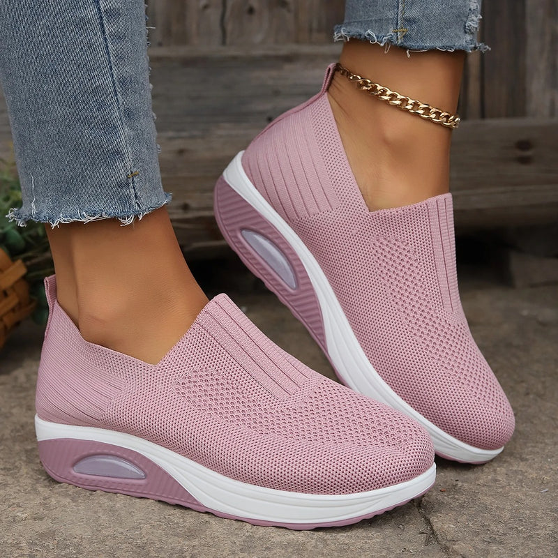 Tenis Feminino Suave Luxe Tirsa Rosa