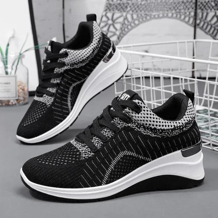 Tenis Feminino Respire Zipora Preto